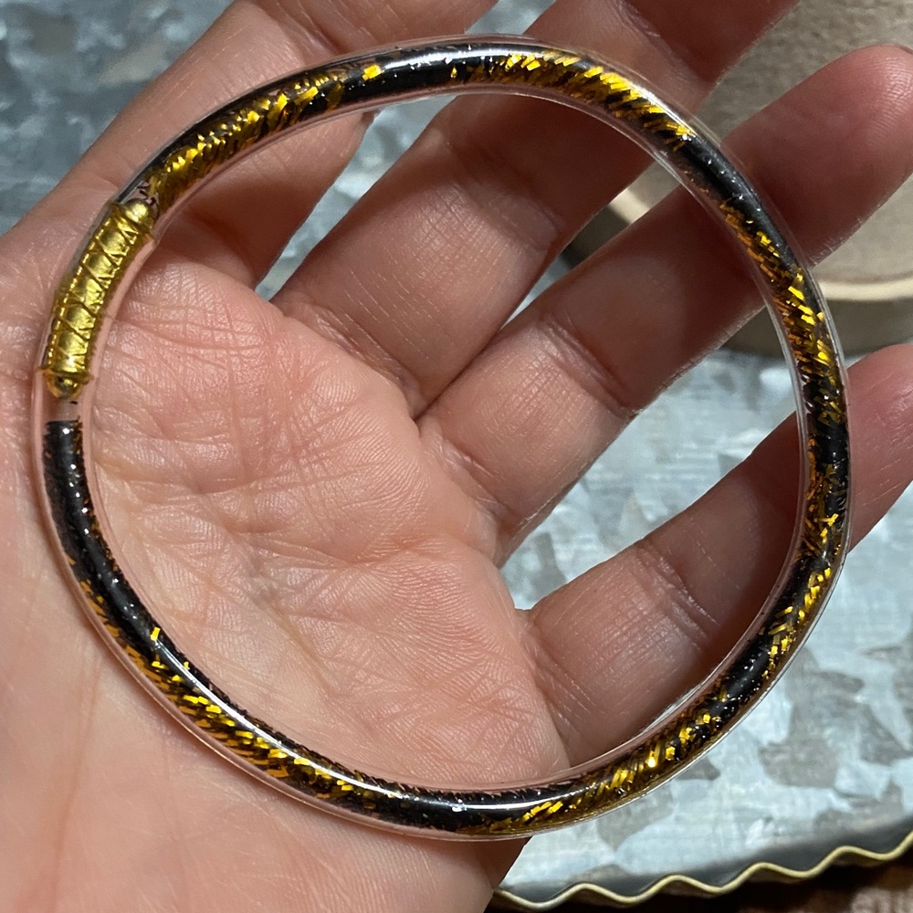 Budhagirl Bangle Bracelet Set - 5 Stackable Bangl… - image 8